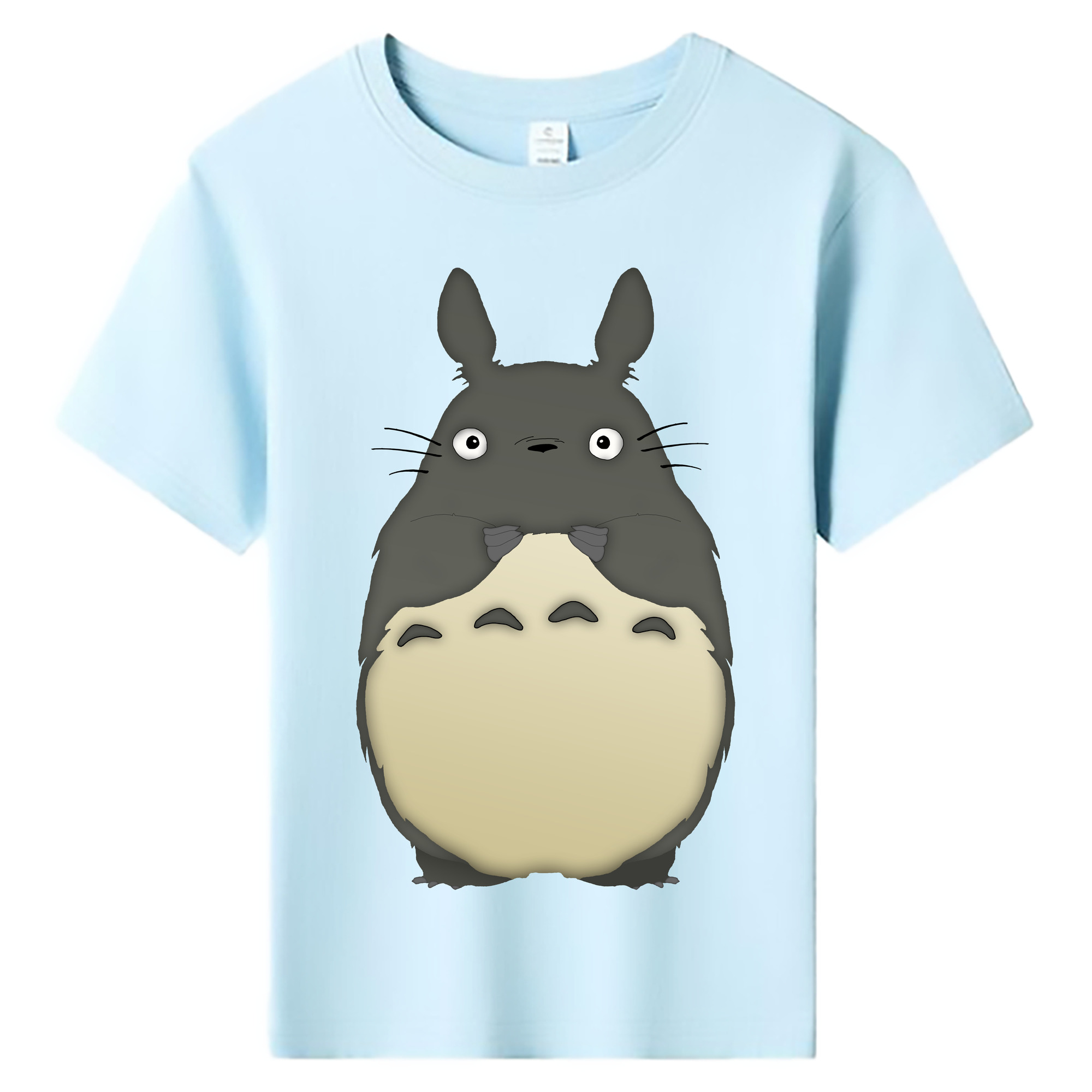 （画像用） となりのトトロ 草壁メイ 草壁サツキ My Neighbor Totoro Satsuki Kusakabe Mei Kusakabe 綿100％キッズTシャツ（フロントプリント）